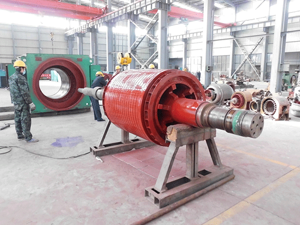 西安西瑪高壓電機轉(zhuǎn)子磁心的調(diào)整方法。